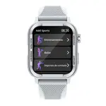 COLMI M41 Bluetooth Calling Smart Watch – Color: Silver – Thumbnail 2