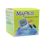 Major III Blood Glucose Strip for Diabetes Test – Number Of Strips: 50 – Thumbnail 2