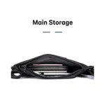 Bange BG-7378 Cypher Expandable Waterproof Cross body Chest Bag – Color: Black – Thumbnail 2