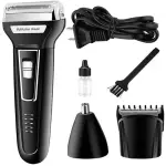 Kemei KM-6558 Wireless 3-in-1 Shaver & Grooming Kit For Men – Thumbnail 3