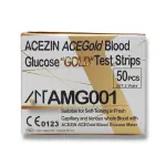 AceZin AceGold Blood Glucose Gold Test Strips Pack – Thumbnail 2