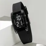 Naviforce NF7118 Comfortable Silicone Starp Digital Fashion Women's Watch – Dial Color: Black, Strap Color: Black – Thumbnail 3