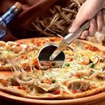 Premium Stainless Steel Wheel Rolling Pizza Cutter – Thumbnail 3