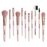 MAANGE 30162 11 Pcs Makeup Brush Set - Pink Color – Thumbnail 1