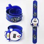 Multicolor Dial Strap Slap Band Watch Blue For Kids – Thumbnail 4