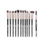 Maange 32081 12 Piece Professional Eye Makeup Brush Set – Black Color – Thumbnail 1