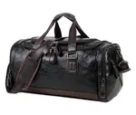 Men’s Duffel Leather Travel Sports Fitness Gym Bag – Thumbnail 1
