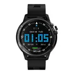 Microwear L8 Full Touch Screen Waterproof IP68 Smartwatch – Color: Black – Thumbnail 2