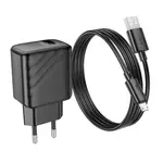Hoco CS21A 18W Single Port Micro-USB Fast Charging Adapter – Thumbnail 3
