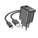 Hoco CS21A 18W Single Port Micro-USB Fast Charging Adapter – Thumbnail 2