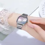 SKMEI 2190 Stainless Steel Strap Rainbow dial women wristwatch – Dial Color: Silver, Strap Color: Silver – Thumbnail 4