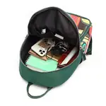New Fashion Oxford Cloth Embroidery Print Women’s Backpack (Green) – Thumbnail 2