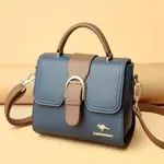 Contrast Luxury & Stylish Design Color Women Shoulder Bag – Color: Blue – Thumbnail 2