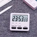 Kitchen Clock English 24-hour Electronic Timer LCD Digital Reminder Table Clock – Color: Black – Thumbnail 2