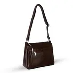 Bili Online Ladies Fashion Water-resistant At Light Rain Shoulder Bag – Color: Brown – Thumbnail 2
