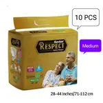 Savlon Respect Wetness Indicator Belt System Adult Diaper – Size: M, Quantity: 10 pcs – Thumbnail 2
