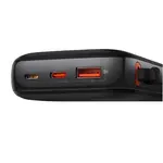 Baseus Qpow Pro 10000mah 20W Digital Display Fast Charge Type-C Power Bank – Color: Black – Thumbnail 3