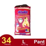 Chu Chu Pants System Leak Proof Baby Diaper – Quantity: 34 pcs – Thumbnail 2