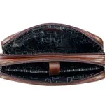 Water Resistant Casual Satchel Office Work Bag – Color: Brown – Thumbnail 3