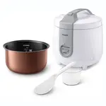 Philips HD3115/62 Daily Collection Jar Rice Cooker 1.8 Liter White – Thumbnail 2