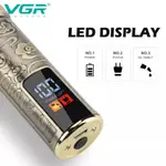 VGR V-073 Professional Hair Trimmer with LED Display for Men – Thumbnail 3