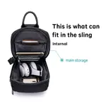 Bange BG-7565 Oxford Cloth Waterproof Anti-theft Cross body Chest Bag – Thumbnail 3