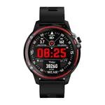 Microwear L8 Full Touch Screen Waterproof IP68 Smartwatch – Color: Red – Thumbnail 2