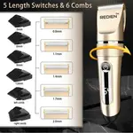Redien RN-8650 Waterproof Rechargeable AC DC Motor Hair Trimmer – Thumbnail 4