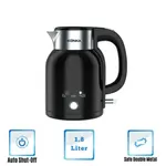 KONKA KEKLW-18J Smiss 1.8 Litre Electric Kettle 1500 Watt – Capacity: 1.85 L, Color: Black – Thumbnail 2