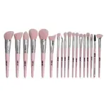 MAANGE 44010 18 Pcs Makeup Brushes Set Pink Color – Thumbnail 1
