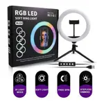 MJ30 RGB LED Soft Ring Light Varied Features for Creative Freedom Without Stand – Thumbnail 3
