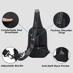 Arctic Hunter XB00126 Waterproof Premium Material Anti-Theft Cross Body Bag – Thumbnail 3