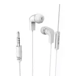 Havit E19P 3.5mm Wired Earphone – Color: White – Thumbnail 1