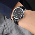CASIO LTP-V004L-1AUDF Classic Leather Strap Stainless Steel Women's Analog Quartz Watch – Dial Color: Black, Strap Color: Black – Thumbnail 4