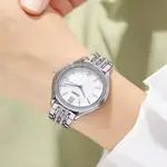 Skmei 1970 Analog Noble Quartz Stainless Steel Wristwatch – Dial Color: Silver, Strap Color: Silver – Thumbnail 4