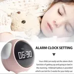 Xiaomi Emoji Pixel Voice Control Alarm Clock With Led Light & Multifunction Digital Clock – Color: Brown – Thumbnail 3