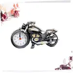ARTISANS ALLEY Mini Motorcycle Bike Alarm Desk Shelf Table Clock – Color: Black – Thumbnail 3