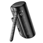 HOCO J106 5000mAh LED Power Indicator Mini Pocket Power Bank – Color: Black – Thumbnail 3