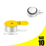 Signia 10 Size 1.45 Volt Hearing Aid Battery Pack of 60 Cells – Thumbnail 2