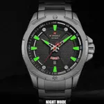Naviforce NF9161 Luxury Stainless Steel Quartz Casual Fashion Men's Watch – Dial Color: Gold, Strap Color: Gold  – Thumbnail 4