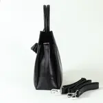 Luxury & Stylish Design Color Women's Shoulder Bag – Color: Black – Thumbnail 2