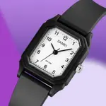 SKMEI 1651 Slim Analog Silicone Strap Casual Men's Watch – Dial Color: White, Strap Color: Black – Thumbnail 3