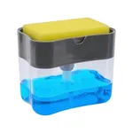 Kitchen Pump Sponge Caddy Holder Creative Hand Press Kitchen Liquid Dish Soap Dispenser – Thumbnail 1