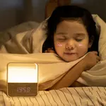JTKDL Table Lamp Creative Energy Saving Alarm Clock Night Light – Thumbnail 5