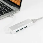 Yuanxin X-3561 USB to Tri USB & LAN Multi-Interface HUB – Thumbnail 3