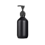 Matte Black 300ML Liquid Soap Dispenser Refillable Shampoo Conditioner – Thumbnail 1
