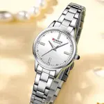 CURREN 9094 Latest Elegant Stainless Steel Classic Women Quartz Watch – Dial Color: Silver, Strap Color: Silver – Thumbnail 2