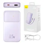 Baseus Comet Series 20,000mAh 22.5W Digital Display Power Bank – Color: Purple – Thumbnail 4