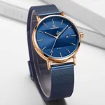 Naviforce NF3008G Analog Quartz Men’s Watch – Dial Color: Blue, Strap Color: Blue – Thumbnail 3