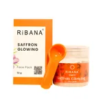 Ribana Saffron Glowing Skin Bright Naturally Face Pack - 50 gm – Thumbnail 4